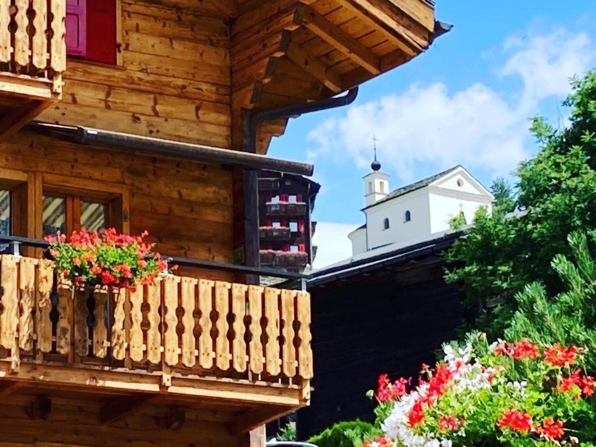 Alte Bock 2.0 Bed and Breakfast Grächen Eksteriør billede